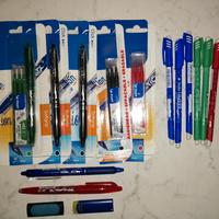 Biro cancellabili Pilot Frixion e Tratto Cancellik