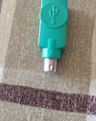 Adattatore PS/2, da maschio PS2 a femmina USB