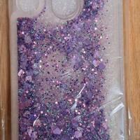 custodia cover samsung a40 glitter
