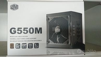 alimentatore psu 550w coolermaster gaming