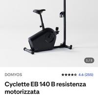 Cyclette EB 140 resistenza motorizzata