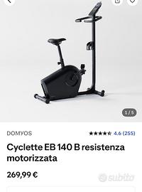 Cyclette EB 140 resistenza motorizzata