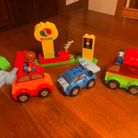 Lego duplo auto creative con pompa benzina