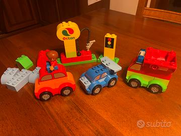Lego duplo auto creative con pompa benzina