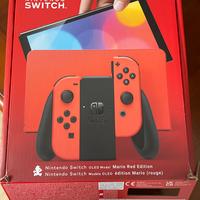 Nintendo switch oled Red Mario