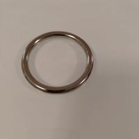 5 Anelli metallici da 50 mm per tende / fissaggi