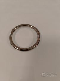 5 Anelli metallici da 50 mm per tende / fissaggi