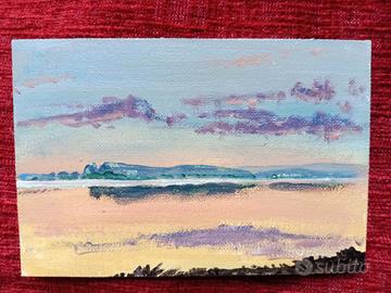 Dipinto Sella del Diavolo - Cagliari