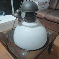 LAMPADARIO VINTAGE A CAMPANA