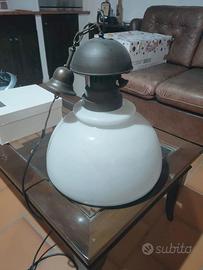 LAMPADARIO VINTAGE A CAMPANA