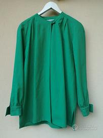 Blusa Vintage Gabriella Medici Torino Verde