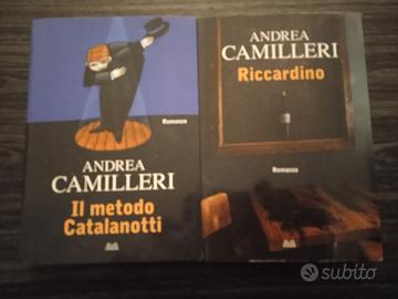 set 2 libri camilleri/metodo catalanotti+riccardin