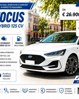 FORD FOCUS ST-LINE X 1.0 ECOBOOST 125 CV MHEV - 14