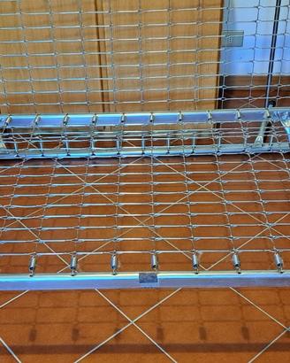 2 Reti letto singolo 82x195 in metallo a maglie