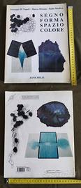 libro Segno forma spazio colore + Libro matematica