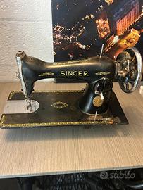 Macchina da cucire singer prima metà ‘900