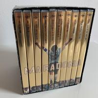 Collezione 10 DVD Maradona nuovi ancora imballati