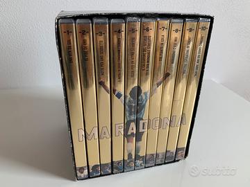 Collezione 10 DVD Maradona nuovi ancora imballati