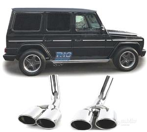 TERMINALE SCARICO SPECIFICO MERCEDES G W463 89- LO