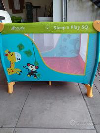 Box pieghevole per bambini con materassino