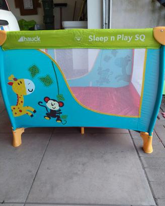 Box pieghevole per bambini con materassino
