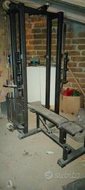 Stazione multifunzione fitness DeziSport panca rac