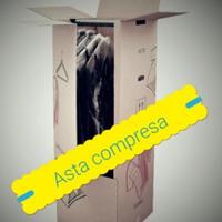 Scatole appendiabiti bauletto per trasloco 15 pezz