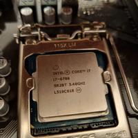 Intel I7 6700 + Scheda Madre + 12GB Ram