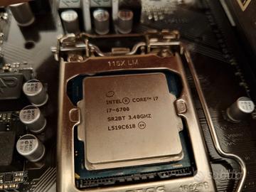 Intel I7 6700 + Scheda Madre + 12GB Ram