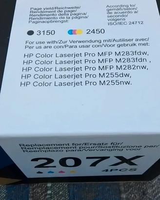 Toner per LaserJet HP 207X