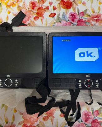 Dvd player da auto poggiatesta