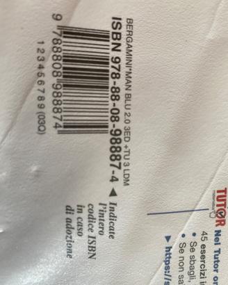 9788808988874 - Manuale blu 2.0 di matematica
