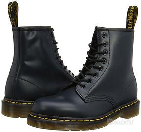 Scarpe Anfibi Dr. Martens 1460 Smooth 59 Last Navy