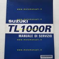 Suzuki TL 1000 R 1998 manuale officina ITALIANO