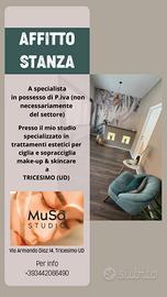 Stanza all'interno di centro estetico