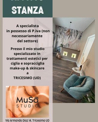 Stanza all'interno di centro estetico