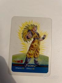 Dragon Ball Z Lamincard Goku Super Saiyan 3 n.17