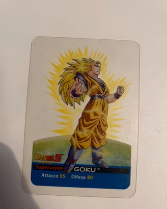 Dragon Ball Z Lamincard Goku Super Saiyan 3 n.17