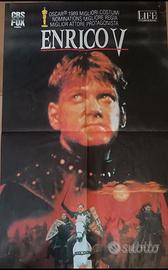 Fascicolo poster Enrico V di K.Branagh