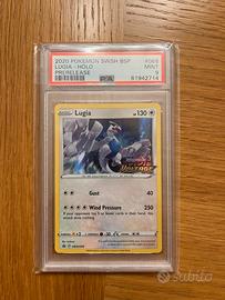 POKEMON - LUGIA 2020 HOLO PRERELEASE PSA 9 ENG