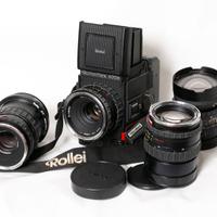 Rollei 6006 mod. 2 + 4 ottiche