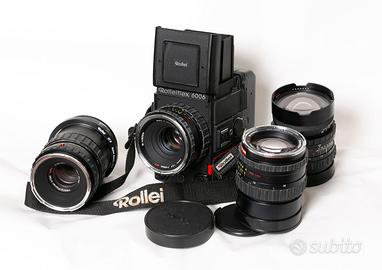 Rollei 6006 mod. 2 + 4 ottiche
