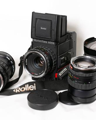 Rollei 6006 mod. 2 + 4 ottiche