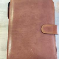 Porta documenti organizer Fulltime in pelle marron