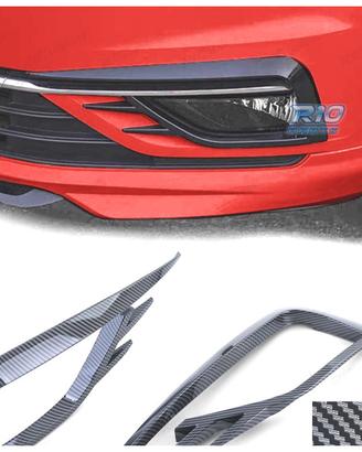 GRIGLIE NEBBIA VOLKSWAGEN VW GOLF 7 17-20 CARBONIO
