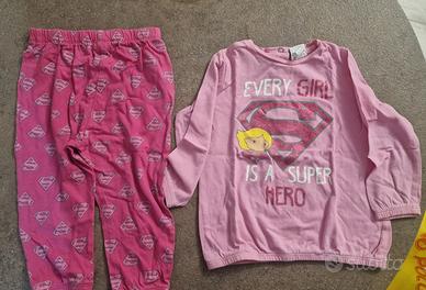 Coppia di pigiami bimba 6-18 mesi