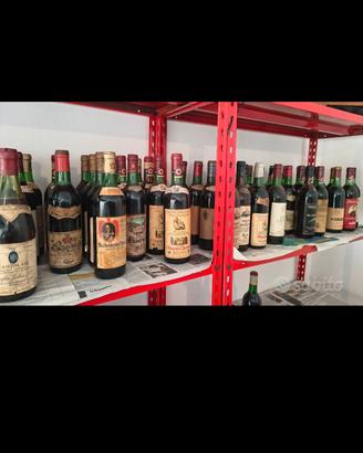 bottiglie di vino da collezione