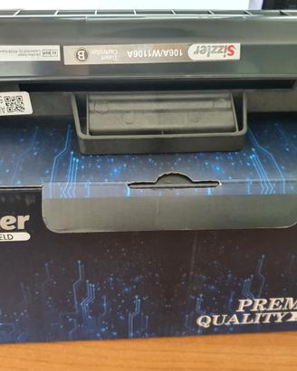2 CARTUCCE TONER  Nero Ricambio per HP 106A W1106A