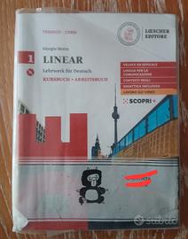 Libro di tedesco LINEAR 1 per Istituto Turistico