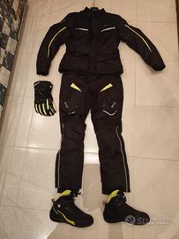 Completo REV'IT + Stechmoto cordura turistico